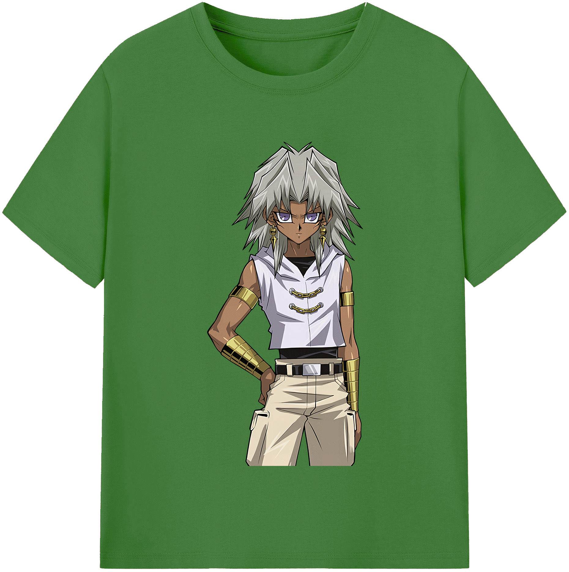 （画像用） 遊☆戯☆王 Yu-Gi-Oh! レディースカジュアルプリントTシャツ（綿100％）